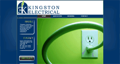 Desktop Screenshot of kingstonelectrical.com